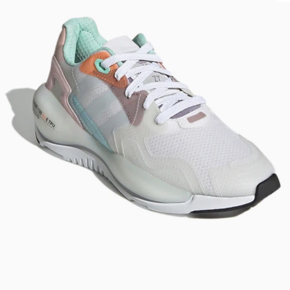 ADIDAS ORIGINALS ZX ALKYNE FX6369 Marathon Running Shoes Sneakers Size 5.5 White - Picture 5 of 17